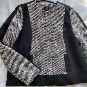 Marks Spencer Womens Black and White Suit